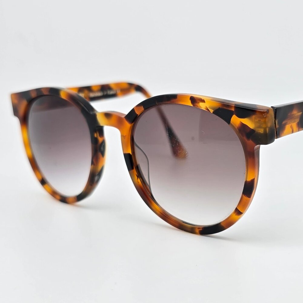 Thierry Lasry Excity 252 Tokyo Tortoise Frame Grey Gradient Lens Sunglasses 54mm